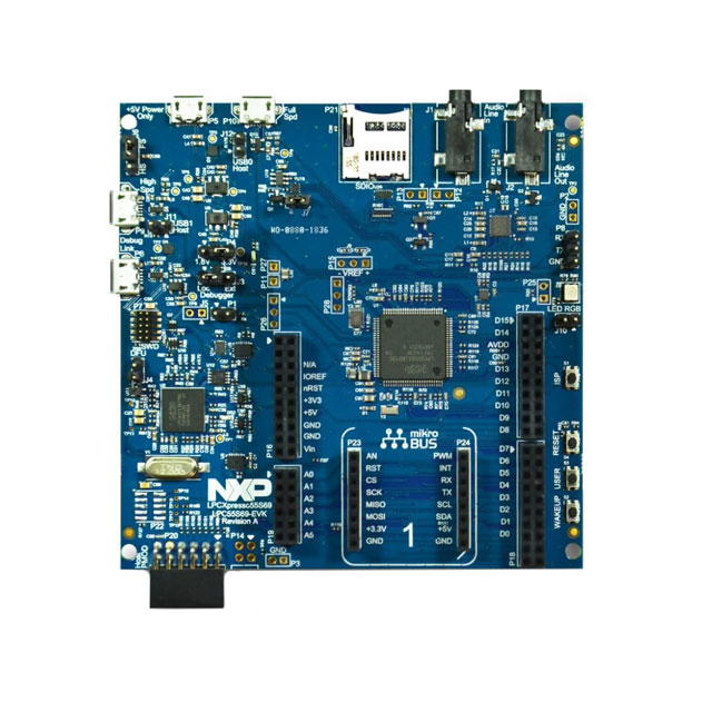 LPC55S69-EVK NXP USA Inc.  Cartes d'évaluation DSP MCU intégrées