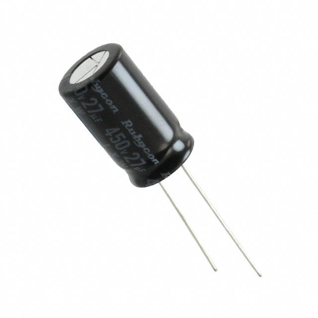 450LXW27MEFR12.5X20 Rubycon  Aluminum Electrolytic Capacitors