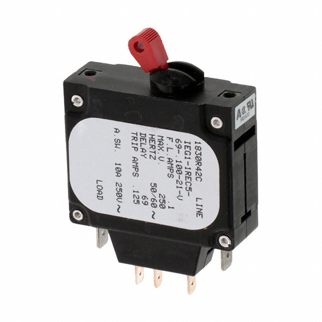 IEG1-1REC5-69-.100-21-V Sensata-Airpax Disyuntores
