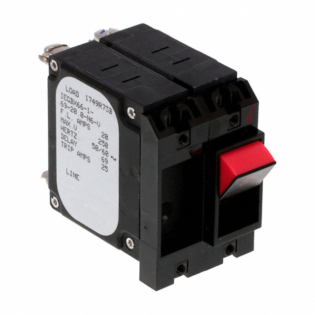 IEGBX66-1-69-20.0-N6-V Sensata-Airpax Disjoncteurs