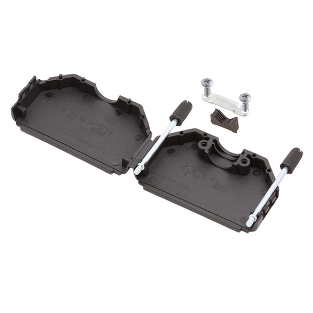 ACOV-SUB-50NB9 Assmann WSW Components  Capots de connecteurs D-Sub en forme de D