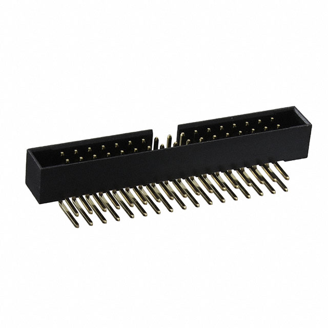 2BHR-34-HUA Adam Tech  Embases à broches mâles