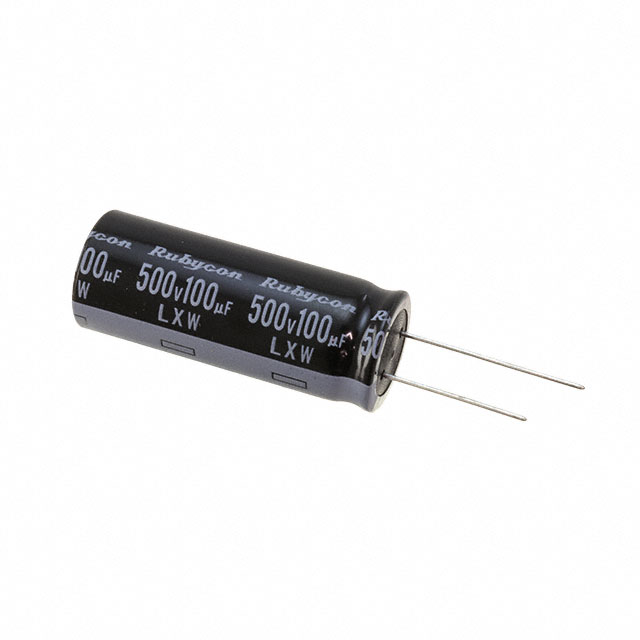 500LXW100MEFR18X45 Rubycon  Aluminum Electrolytic Capacitors