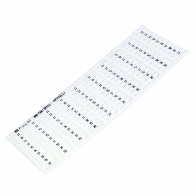 1SNK150022R0000 TE Connectivity ENTRELEC  Strisce di marcatura per morsettiere