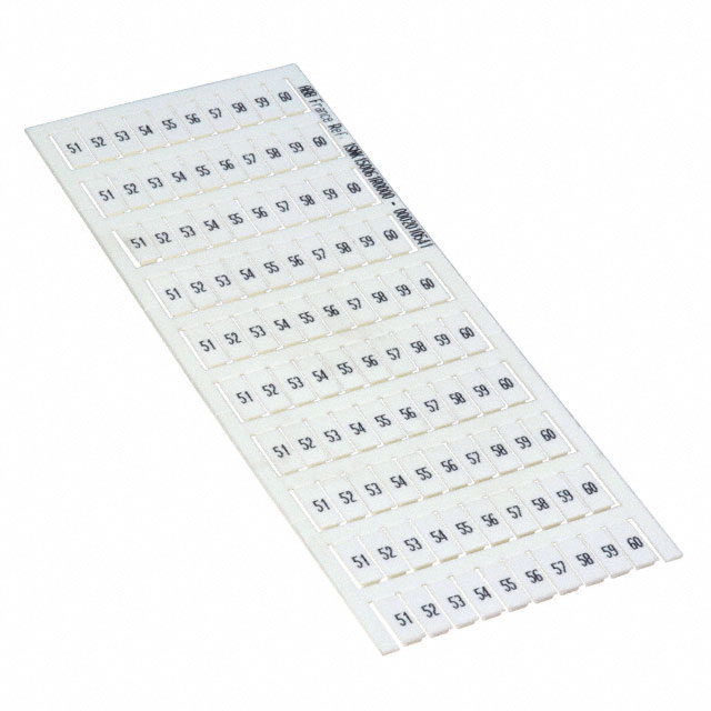 1SNK150061R0000 TE Connectivity ENTRELEC  Strisce di marcatura per morsettiere