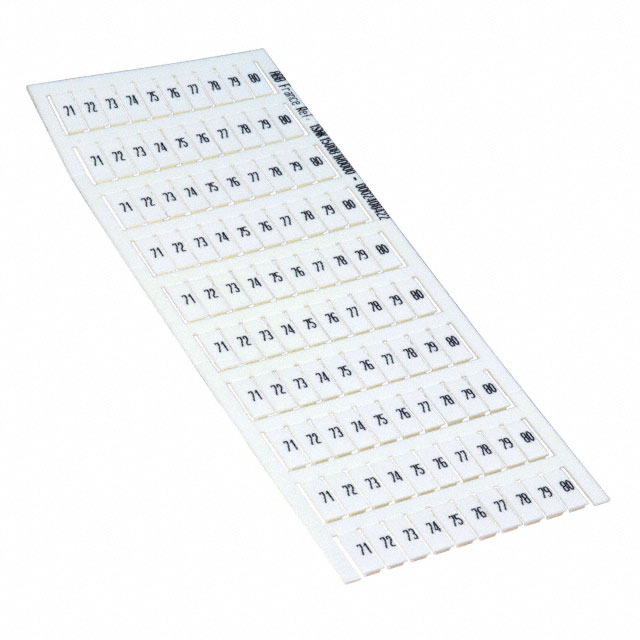 1SNK150081R0000 TE Connectivity ENTRELEC  Bandes de marquage pour borniers