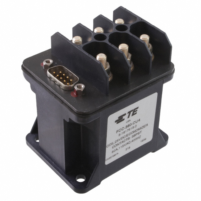 FCC-360-CU4 TE Connectivity Aerospace, Defense and Marine  Contactors (Electromechanical)