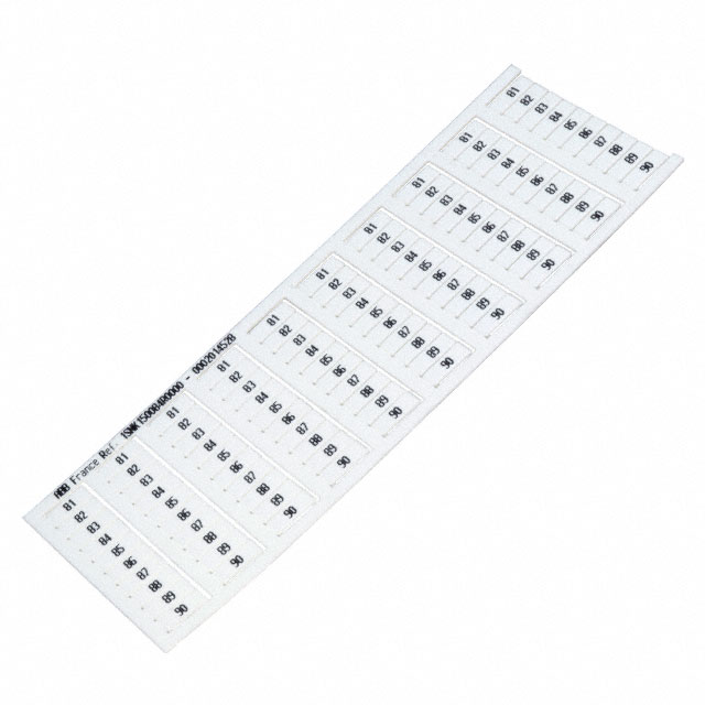 1SNK150084R0000 TE Connectivity ENTRELEC  Bandes de marquage pour borniers