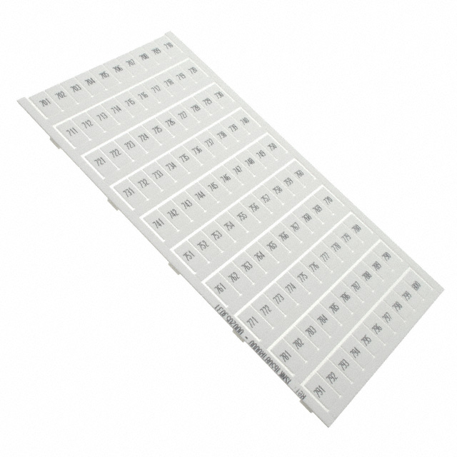 1SNK165081R0000 TE Connectivity ENTRELEC  Bandes de marquage pour borniers