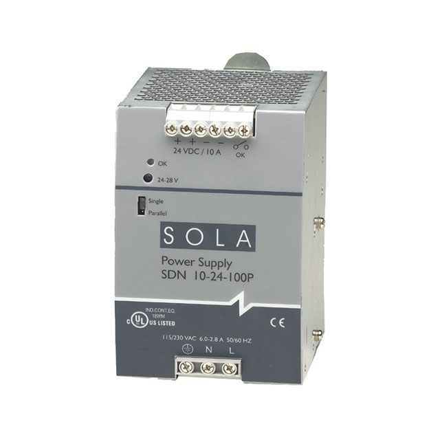 SDN10-24-100P SolaHD  Industrial DIN Rail Power Supplies