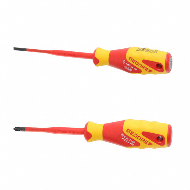 VDE 2162-2172 PH-02 Gedore Tools, Inc.  Set di cacciaviti e cacciaviti per dadi