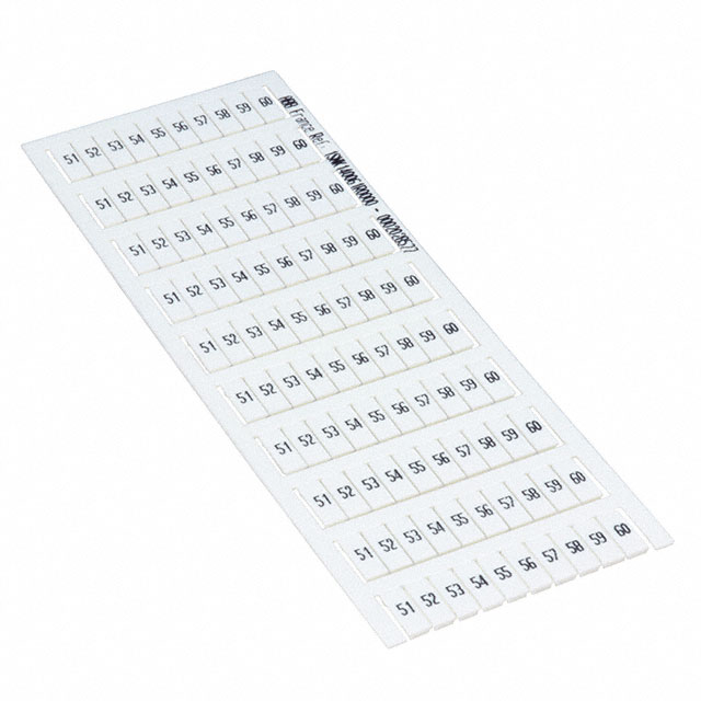 1SNK140061R0000 TE Connectivity ENTRELEC  Strisce di marcatura per morsettiere