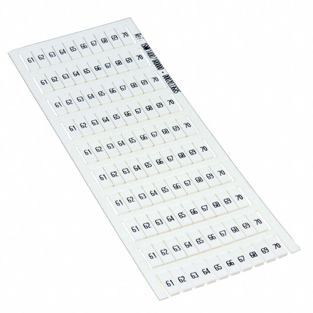 1SNK140071R0000 TE Connectivity ENTRELEC  Strisce di marcatura per morsettiere