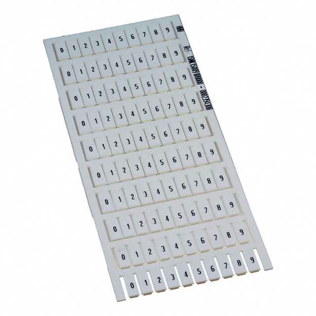 1SNK150091R0000 TE Connectivity ENTRELEC  Strisce di marcatura per morsettiere