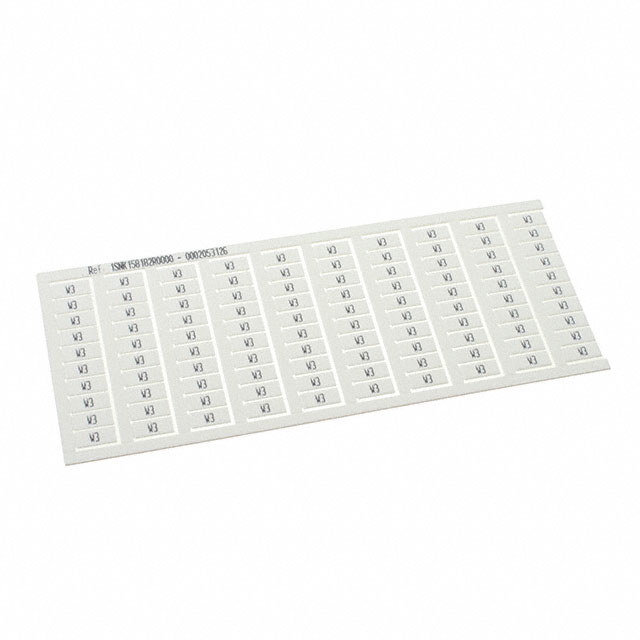 1SNK158182R0000 TE Connectivity ENTRELEC  Terminal Block Marker Strips