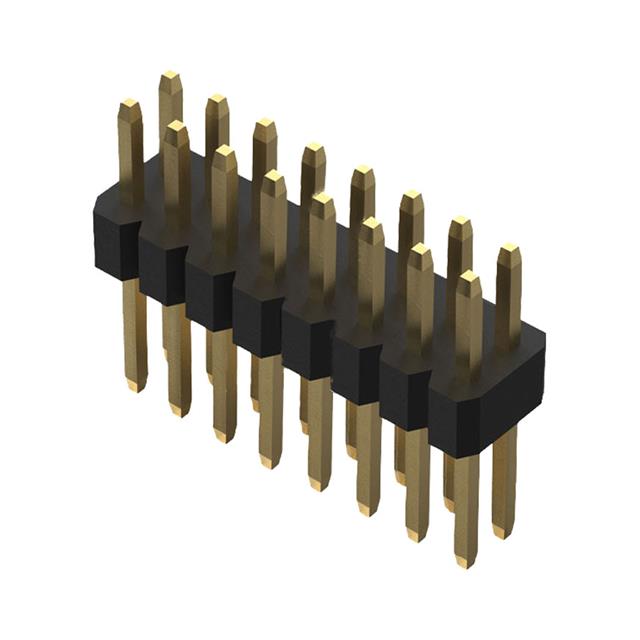 BC035-16-A-0200-0300-L-G GCT  Headers Male Pins