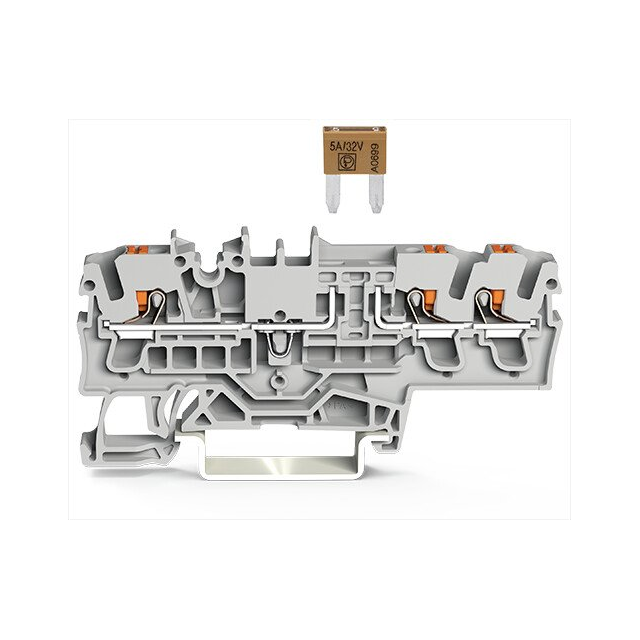 2202-1781 WAGO Corporation  Canal sur rail DIN