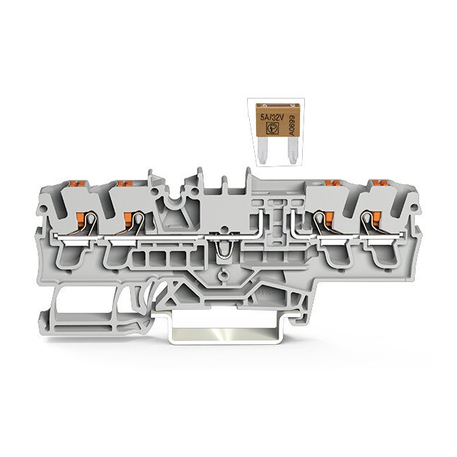 2202-1881 WAGO Corporation  Canal de riel DIN