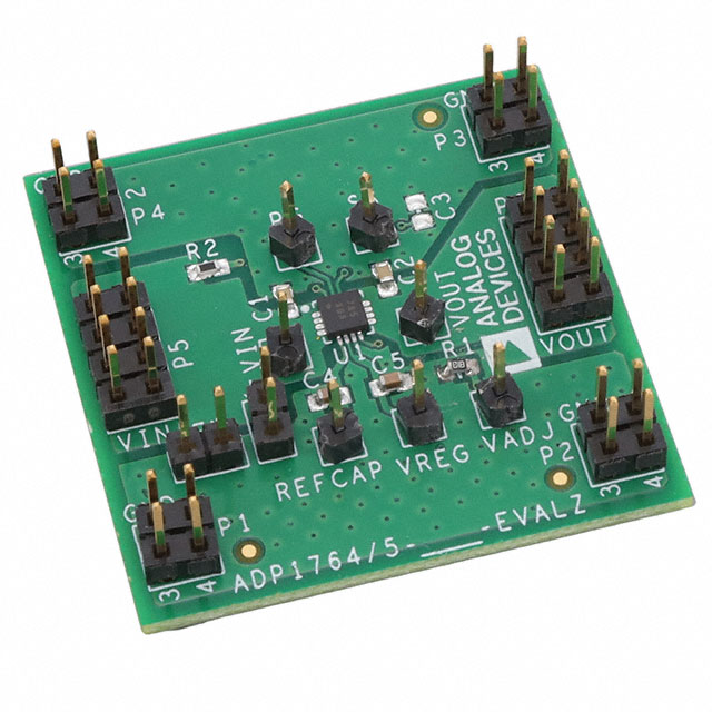 ADP1765-ADJ-EVALZ Analog Devices Inc.  Cartes d'évaluation de régulateurs de tension linéaires