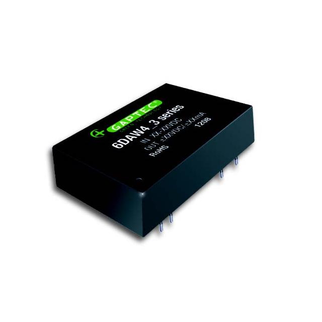 6DAW4_2412D3 GAPTEC Electronic  DC DC Converters