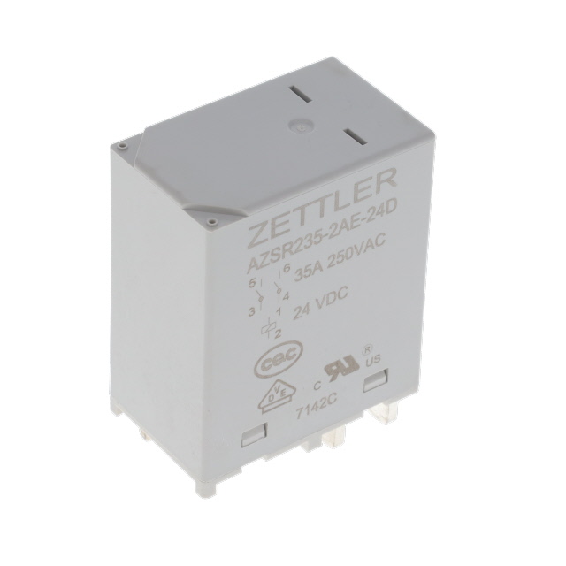 AZSR235-2AE-24D American Zettler  Power Relays Over 2 Amps