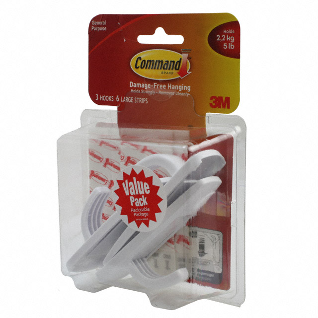 17003-3ES 3M  Ganci per grucce e clip