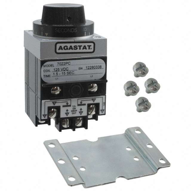 7022PC TE Connectivity Aerospace, Defense and Marine Relais temporisés