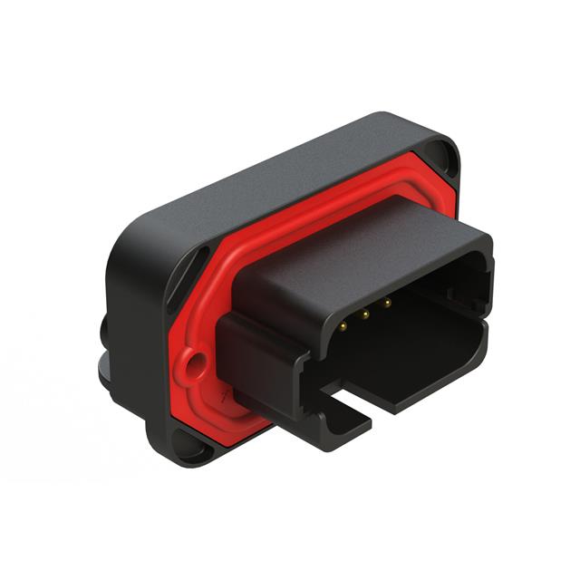 AT13-18PD-BM02BK Amphenol Sine Systems Corp  Embases à broches mâles