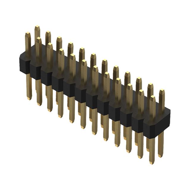 BC035-24-A-0200-0300-L-G GCT  Headers Male Pins