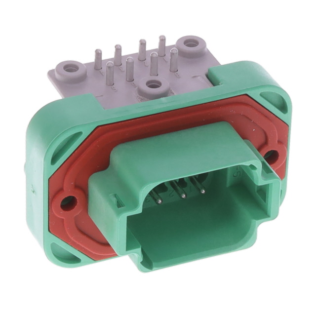 DT13-08PC TE Connectivity Deutsch Connectors  Embases à broches mâles