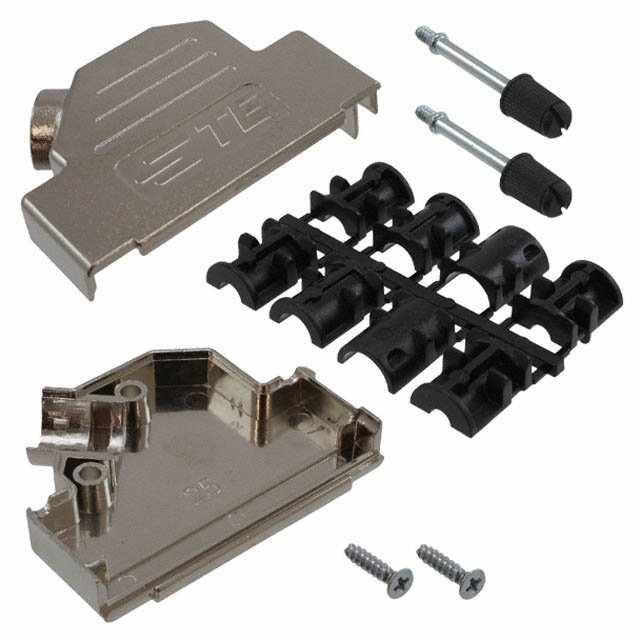 1-2198618-5 TE Connectivity AMP Connectors  Capots de connecteurs D-Sub en forme de D