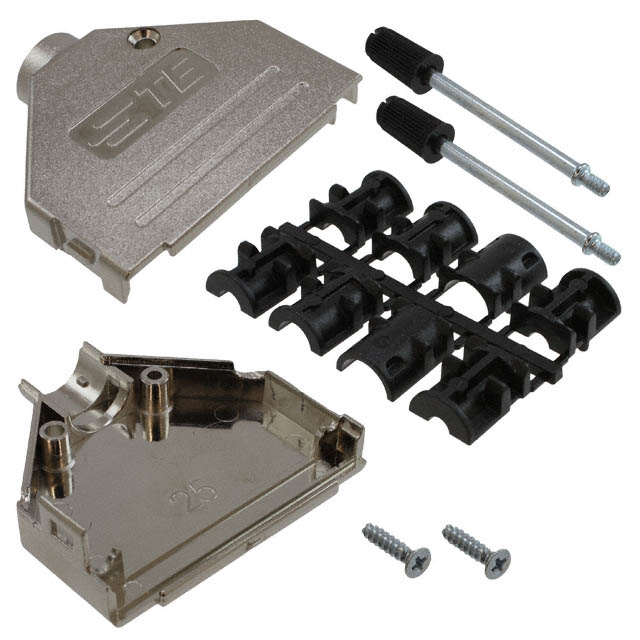 2-2198617-5 TE Connectivity AMP Connectors  Capots de connecteurs D-Sub en forme de D