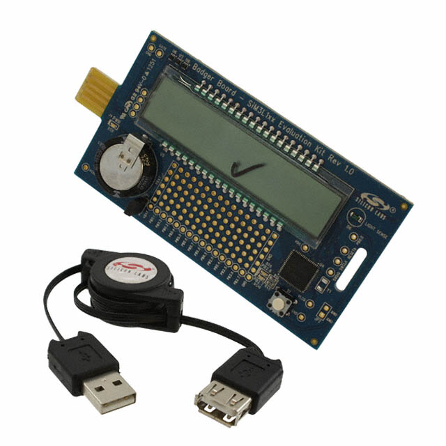 BADGER-SIM3L1-EK Silicon Labs  Cartes d'évaluation DSP MCU intégrées