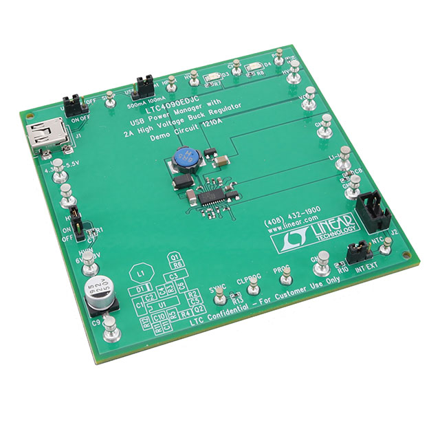 DC1210A Analog Devices Inc.  Cartes et kits d'évaluation et de démonstration