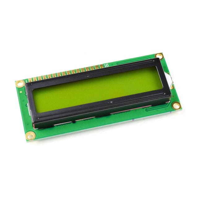 LCD 1602 2x16 Green-Yellow UNIVERSAL-SOLDER Electronics Ltd  Écran LCD OLED à caractères et chiffres