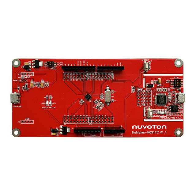 NK-M031TC Nuvoton Technology Corporation  Cartes d'évaluation DSP MCU intégrées