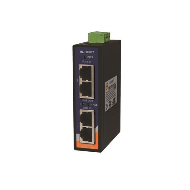 INJ-102GT ORing Networking  Power over Ethernet (PoE)