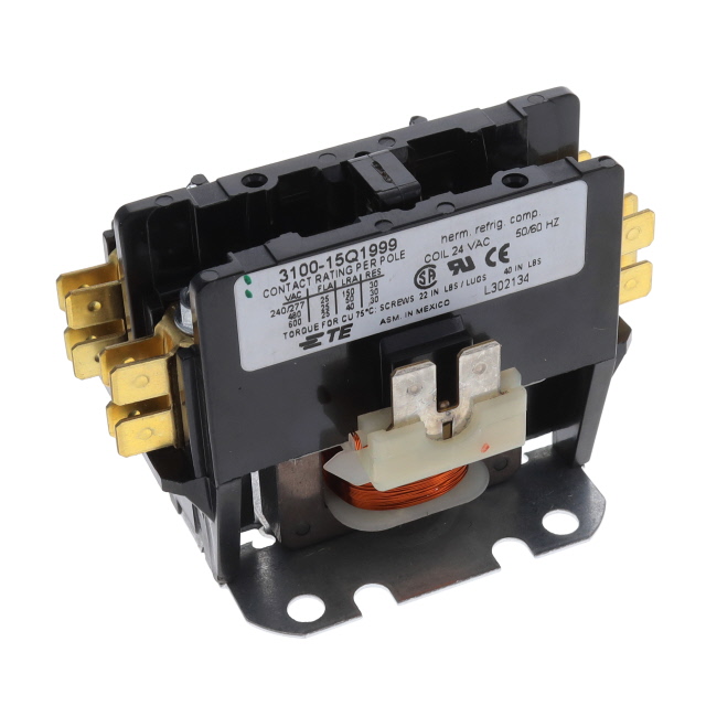3100-15Q1999 TE Connectivity Potter & Brumfield Relays  Contattori (elettromeccanici)
