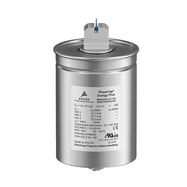 B25674C4302J080 EPCOS - TDK Electronics  Capacitores de polímero de tantalio