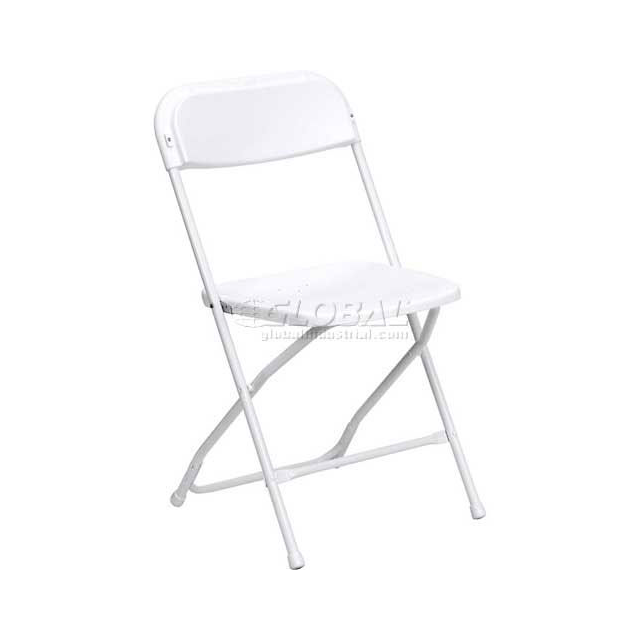 LE-L-3-WHITE-GG Flash Furniture  Chaises et tabourets