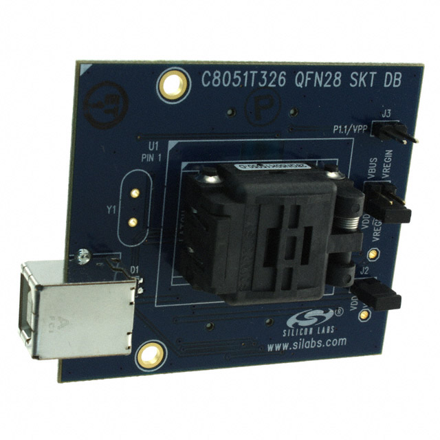 C8051T326DB28 Silicon Labs  Adaptateurs de programmation Sockets