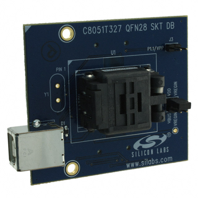 C8051T327DB28 Silicon Labs  Adaptateurs de programmation Sockets
