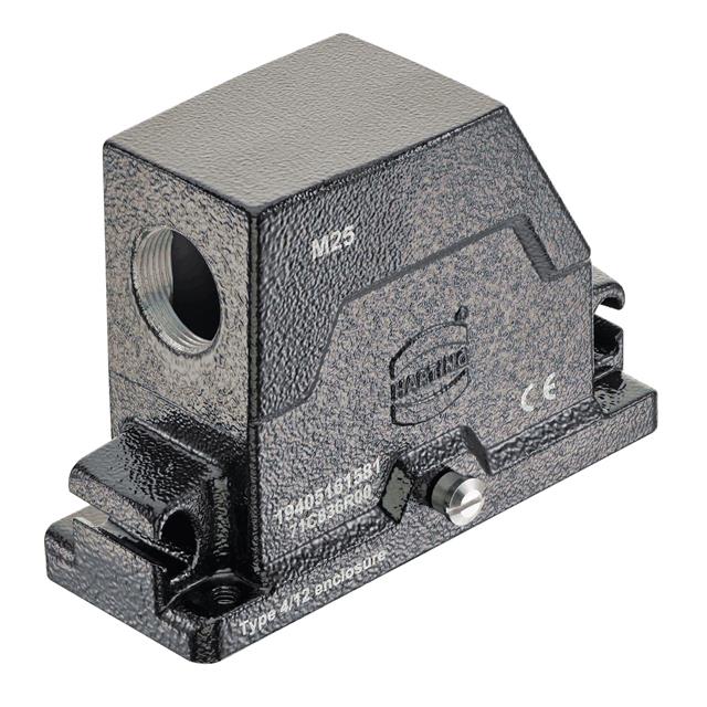 19405161581 HARTING  Alloggiamenti per connettori per impieghi gravosi, cappucci e basi