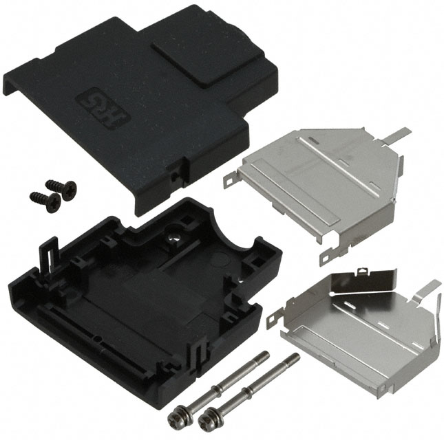 DH-37-CV1B Hirose Electric Co Ltd  Gusci posteriori per connettori D-Sub a forma di D