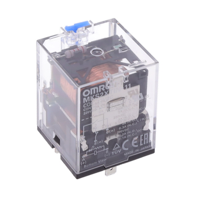 MKS2XTIN-11 DC12 Omron Automation and Safety  Power Relays Over 2 Amps