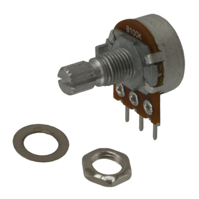 P160KN-0QC15B100K TT Electronics/BI  Rotary Potentiometers Rheostats
