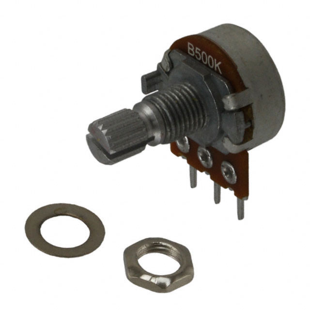 P160KN-0QC15B500K TT Electronics/BI  Rotary Potentiometers Rheostats