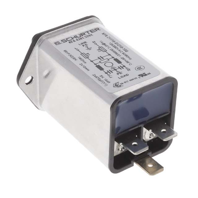 4301.5202 SCHURTER Inc.  Moduli di ingresso alimentazione (PEM)