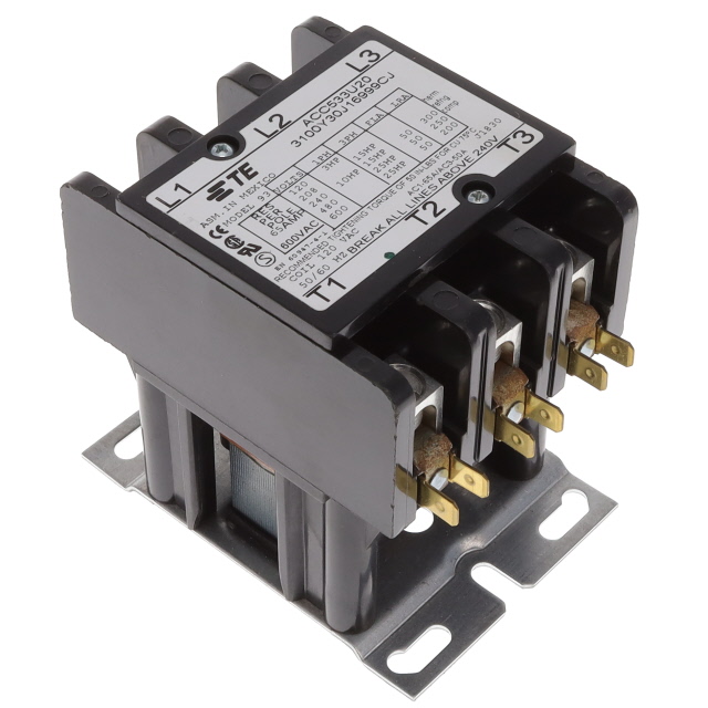 3100Y30J16999CJ TE Connectivity Potter & Brumfield Relays  Contattori (elettromeccanici)