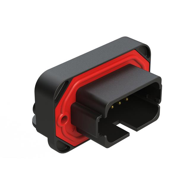 AT13-18PC-BM02BK Amphenol Sine Systems Corp  Embases à broches mâles